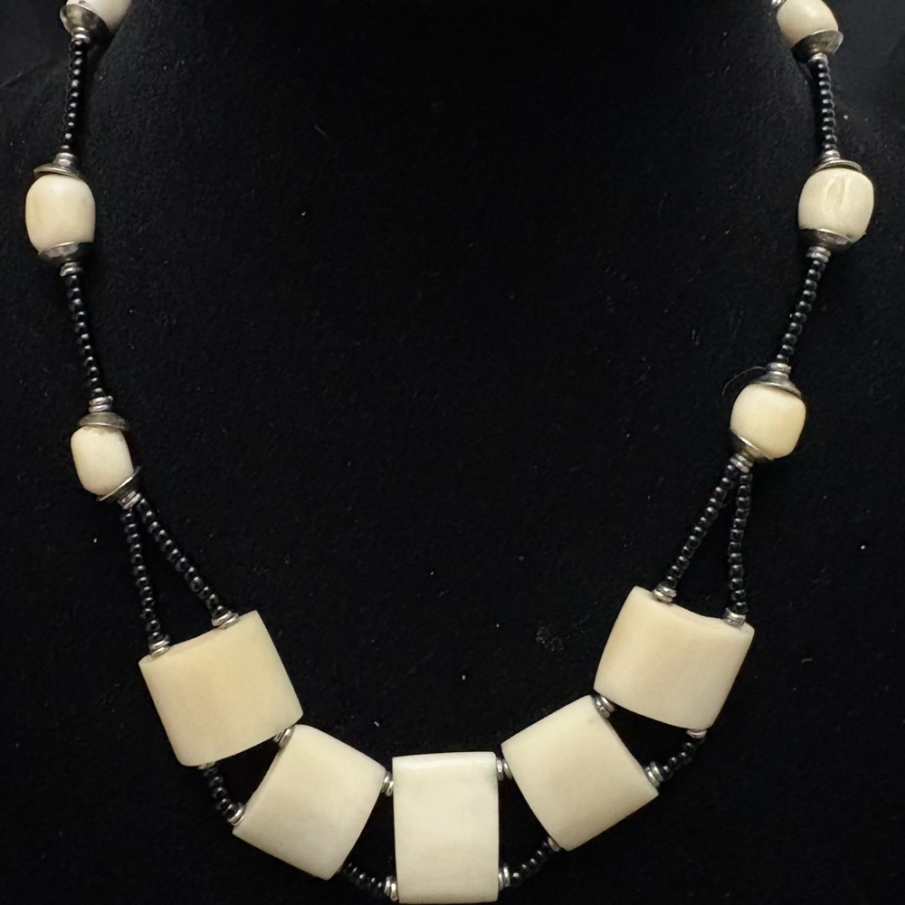 Bone and beaded Necklace